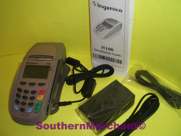 Picture of Ingenico I5100 Dual Comm with Smart Card Terminal