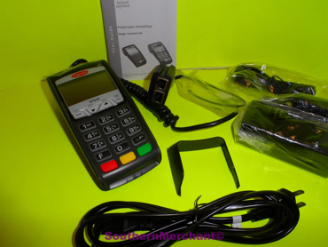 for sale online Ingenico Ict220 V3 Dual Comm Credit Card Terminal