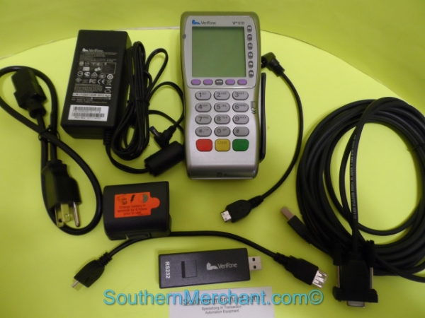 Picture of Verifone VX670 Wireless GPRS Smart Card Chip Slot Pc cable Rs232 dongle