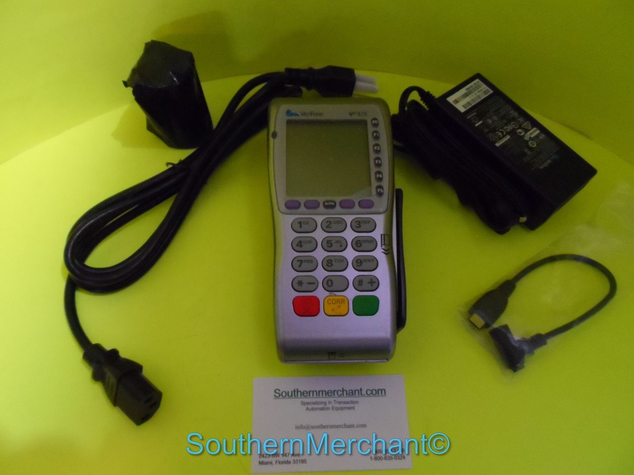 Verifone Vx670 GPRS Chip Card Reader 12mb Unlocked for sale online